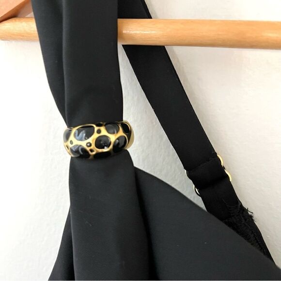 Miraclesuit Razzle Dazzle Twist Front Underwire Swimsuit in Black, Sz 16 NWOT - Picture 5 of 8